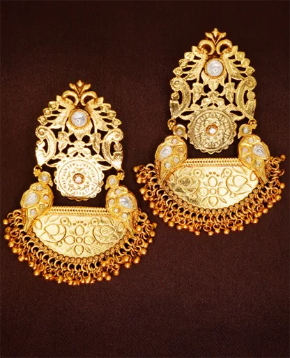 Gram Chandelier Earrings – Rich & Unique Traditional Style