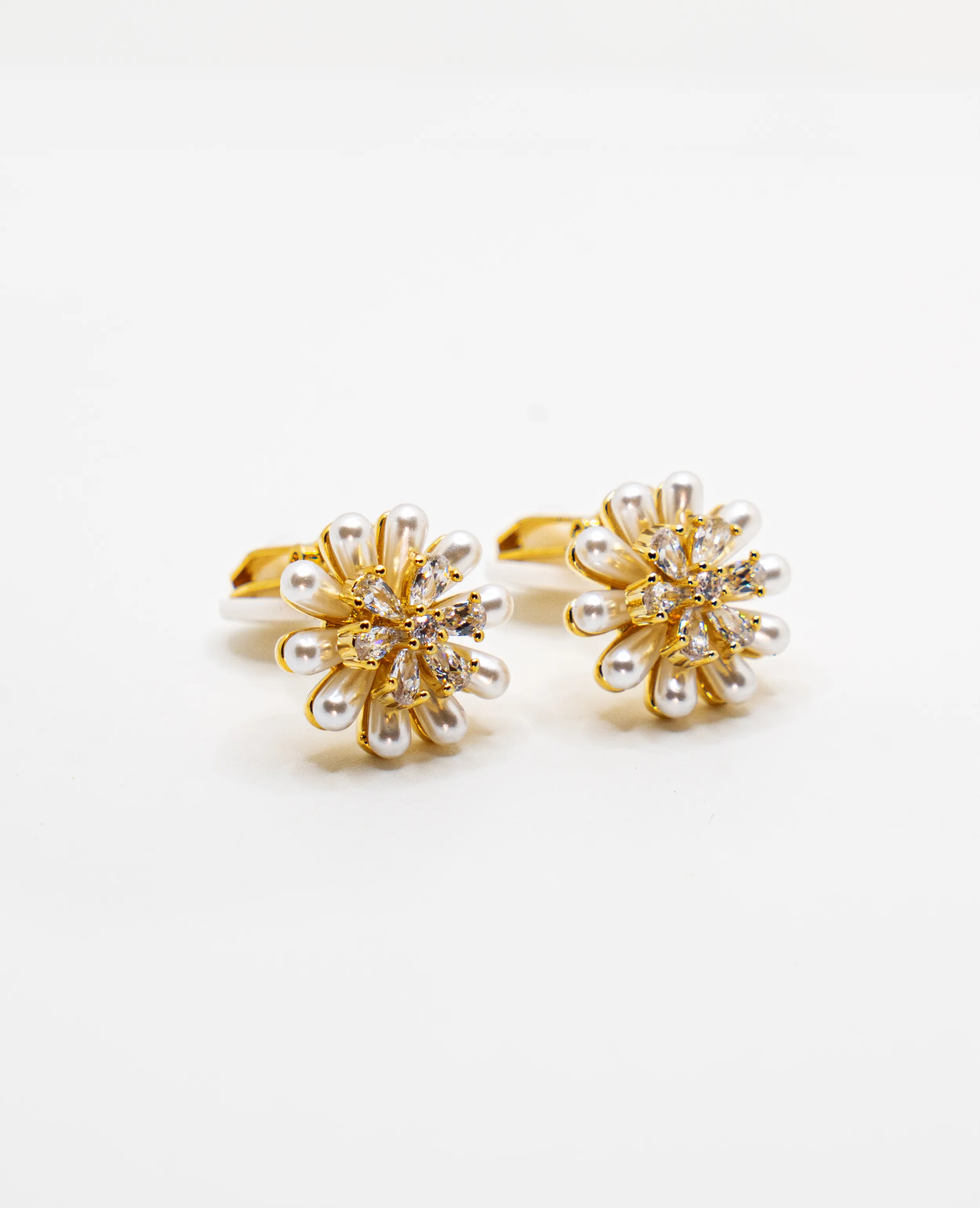 AD & Freshwater Pearl Clip-On Tops (No Piercing Needed)