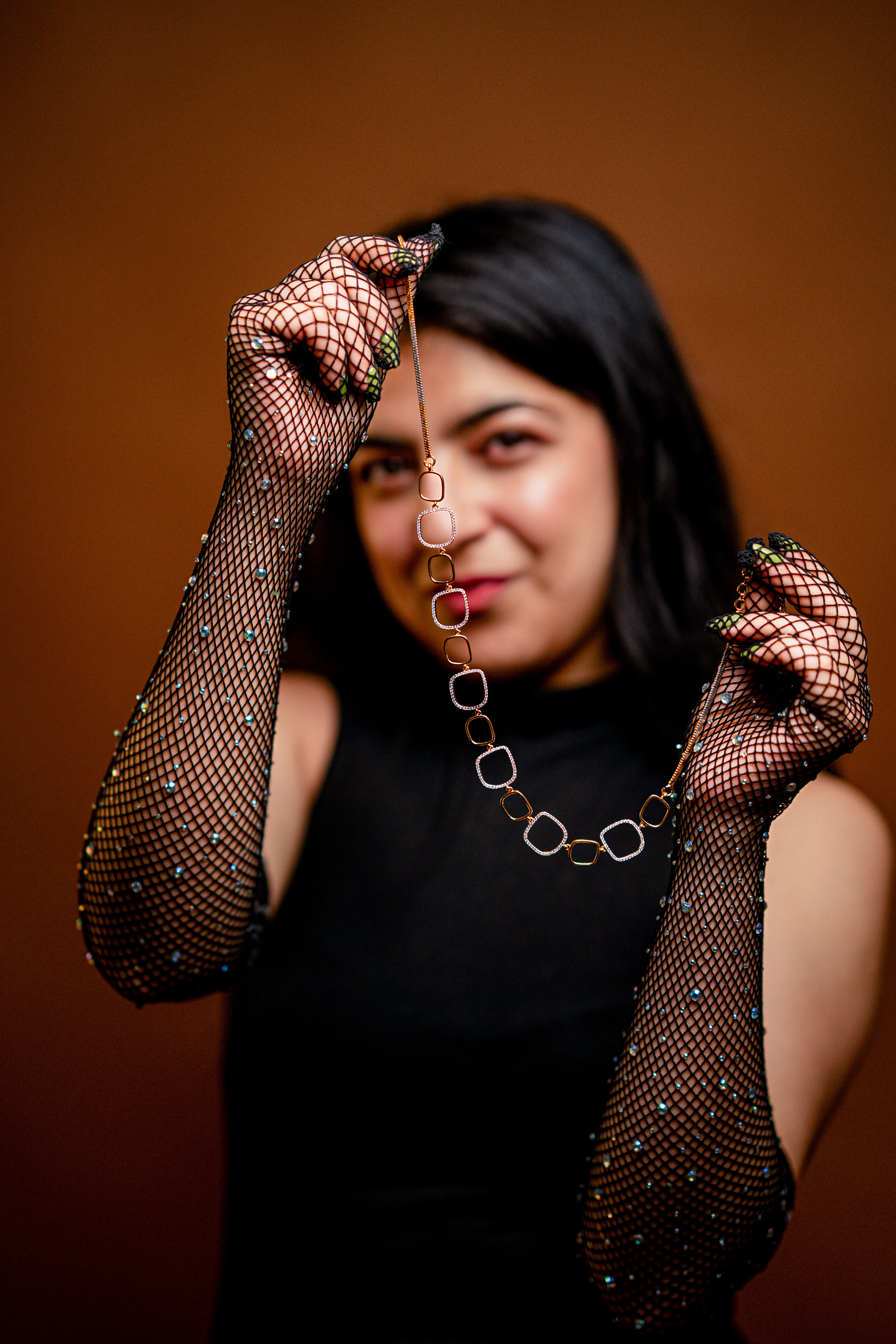Dual Charm Two-Tone Necklace